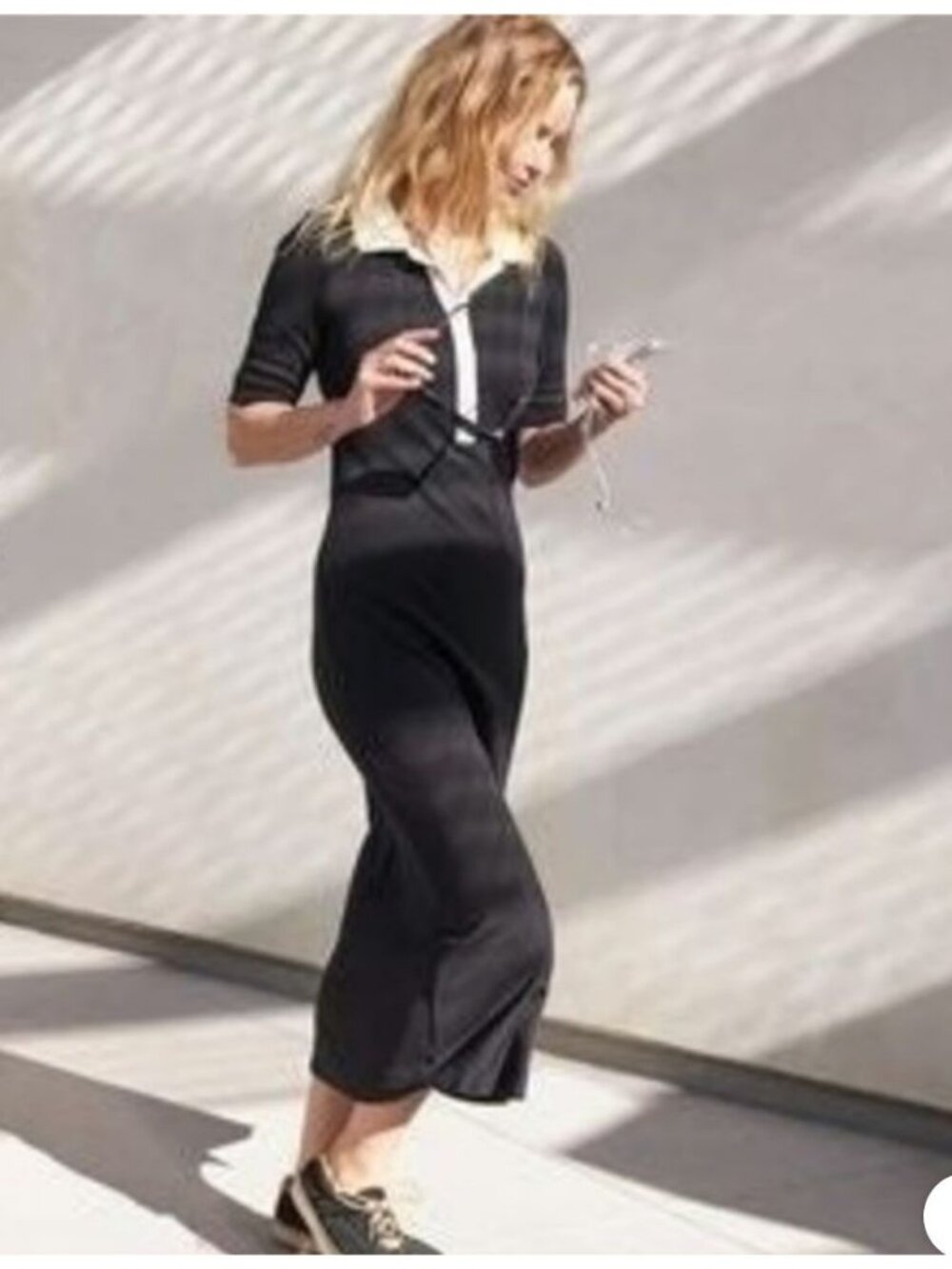 AYR The Scout Dress Women's Size XS in Black & Ivory New Without Tags!